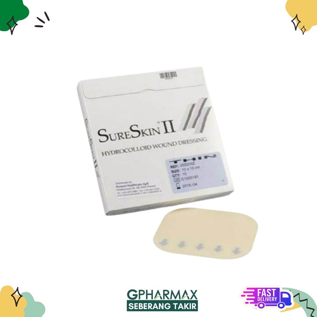 SURESKIN II HYDROCOLLOID WOUND DRESSING BORDER (1 PIECES) | Shopee Malaysia