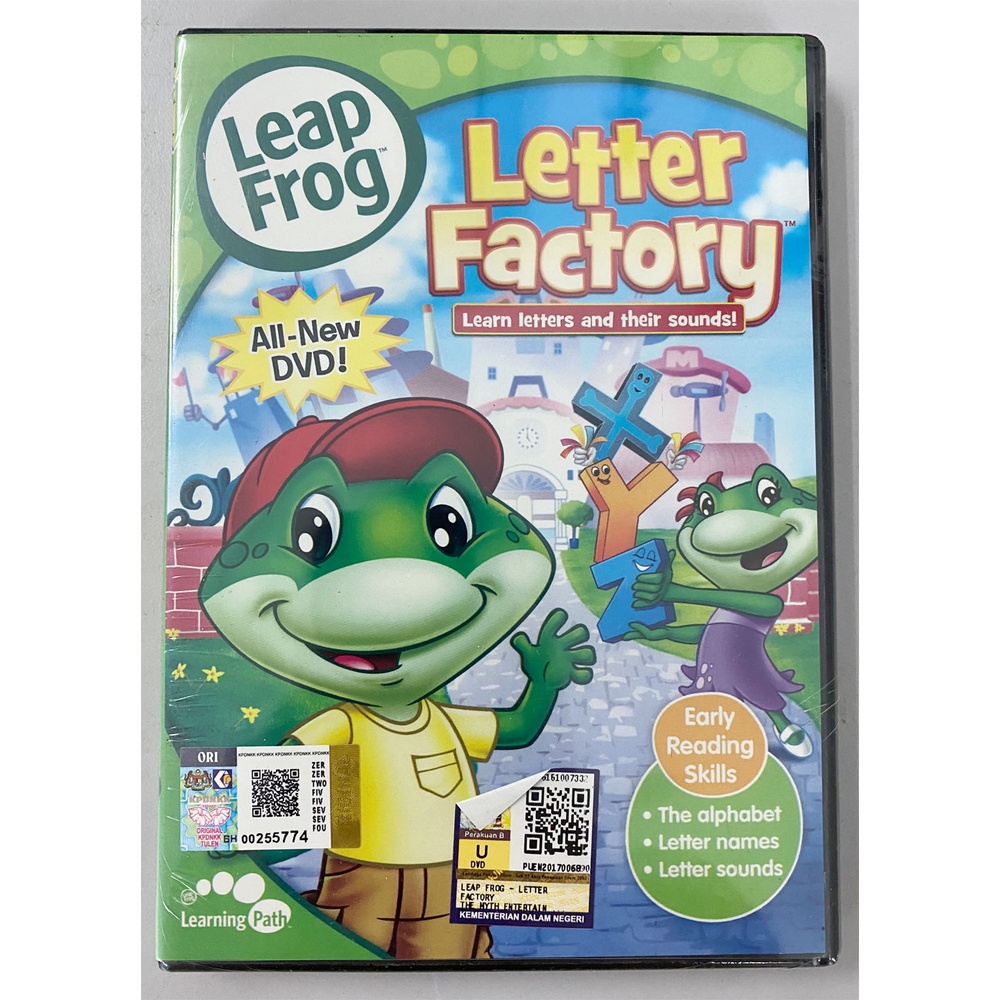 DVD Children Education Leap Frog Letter Factory: Learn Letters And ...