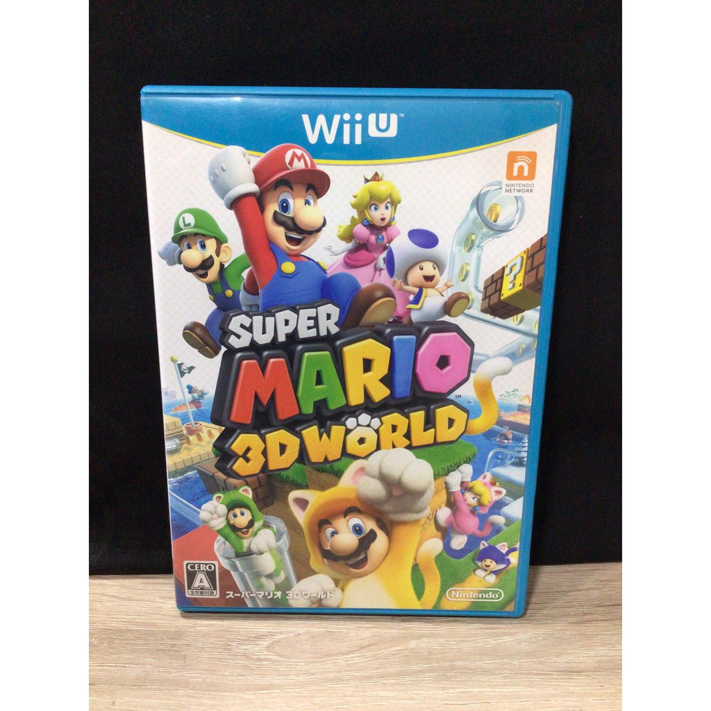 Original Disc Wii U Super Mario 3d World Japan Wup P Ardj Shopee Malaysia 0689