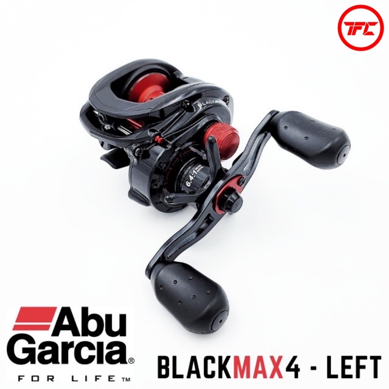 Abu Garcia Blackmax 4 Left Baitcast Fishing Reel BC Black Max 4 Blackmax4-L  JDM