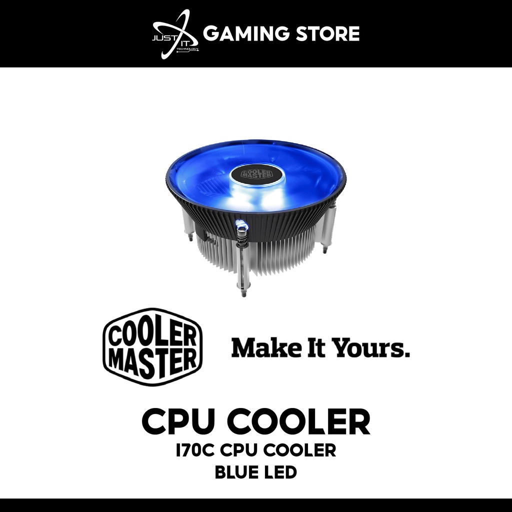 COOLER MASTER I70C CPU COOLER ( BLUE LED / ARGB ) Shopee Malaysia