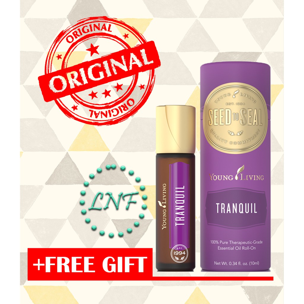 YL Young Livings Tranquil Roll On (10ml) + Free Reusable Bag Shopee