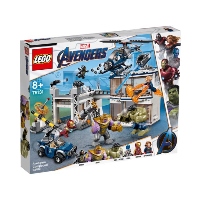 Lego 76131 Marvel Avengers Compound Battle Shopee Malaysia