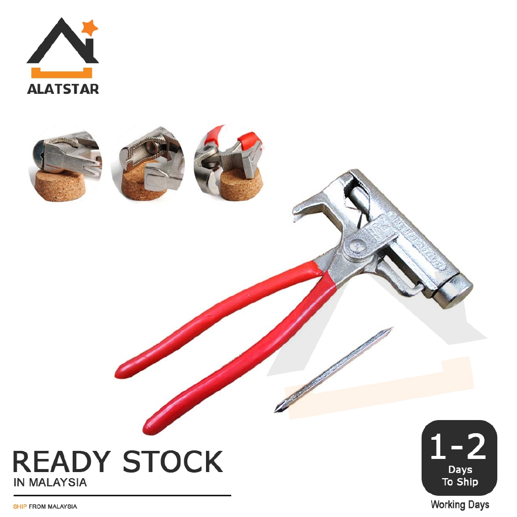 Alatstar Magic Tool Multi Function Steel Hammer Screwdriver Nail Puller