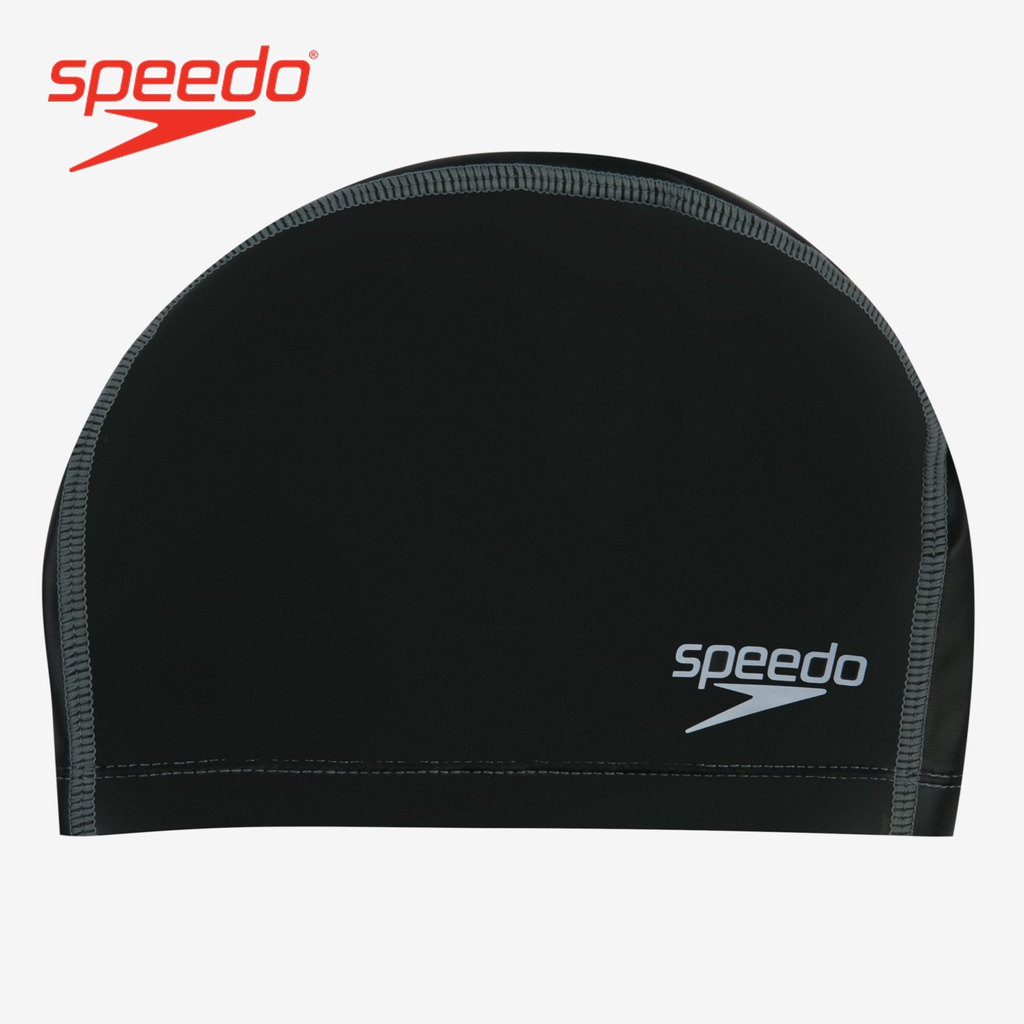 Speedo Men & Women's Swim Caps Long Hair Pace Cap Black 8