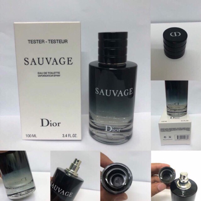 Dior sauvage hotsell edt tester