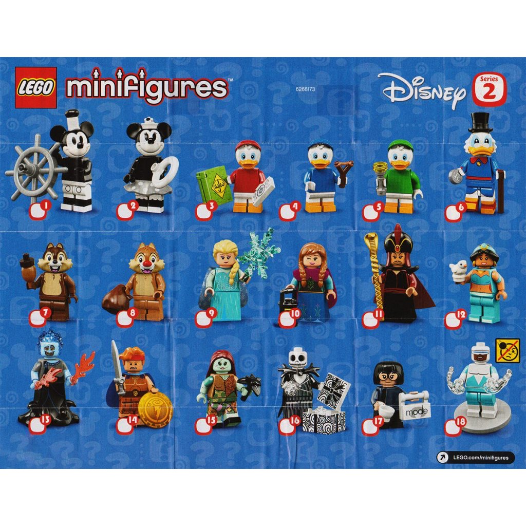 71024 LEGO® Minifigures Disney Series 2 [Individual Pack]