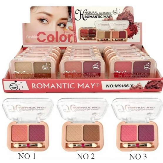 Romantic May Fashion Color Eyeshadow Palette glitter eyeshadow