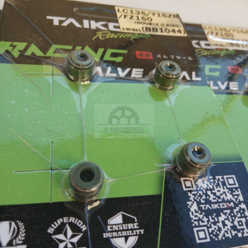 Valve Seal Racing TAIKOM LC135 FZ150 Y15ZR EX5 W125 Double Spring ...