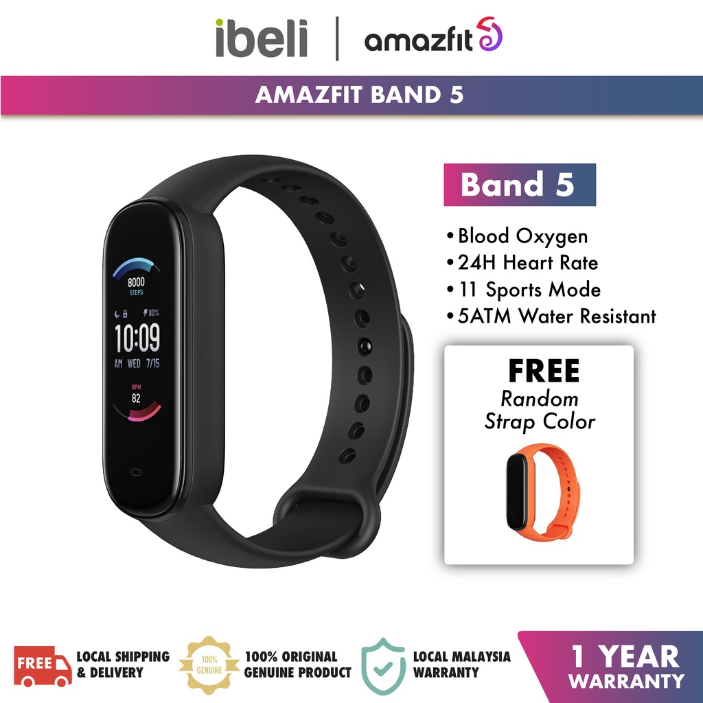 Xiaomi Redmi Amazfit Band Shopee Amazfit Band A2005 Blood Oxygen
