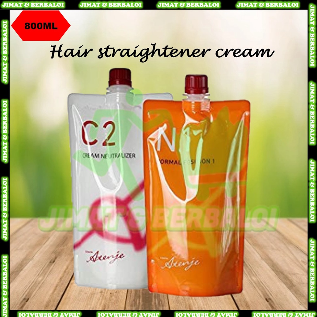 Milbon Normal Position N 800ml Hair straightener cream(Thin & Damaged