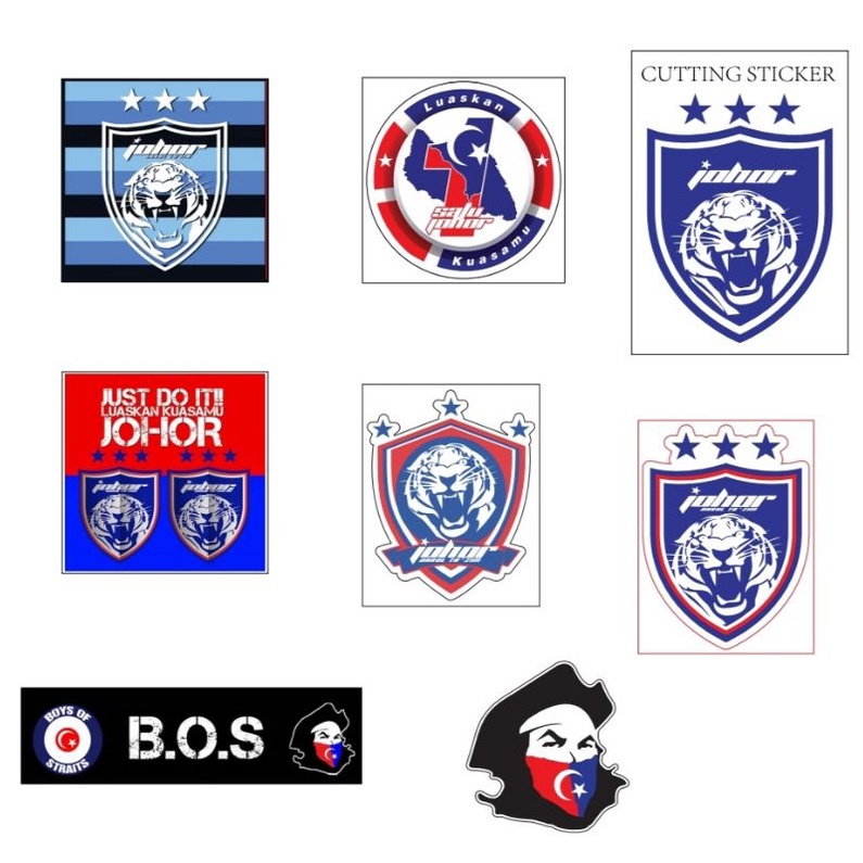 Johor sticker Car sticker ,motorycl sticker waterproof pvc stickers