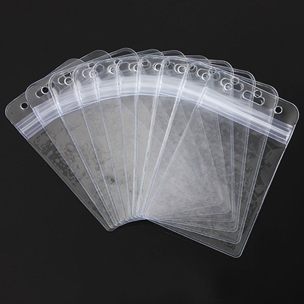 Plastic Waterproof PVC Soft Card Holder 3X4 Clear Transparent ID Badge  Holder - China Soft PVC ID Badge Holder/Transparent Card Holder, ID Badge  Holder for Visitor/Plastic Badge Holder