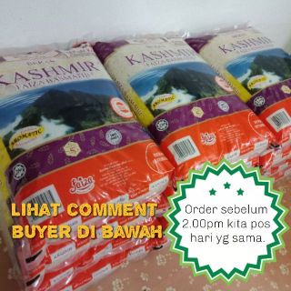 BERAS KASHMIR FAIZA BASMATHI AROMATIC 5KG | Shopee Malaysia