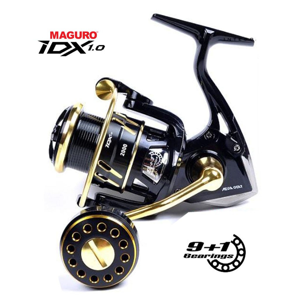 Promo Ril Reel Pancing Maguro Storm 2000 Reel Spinning Bc102