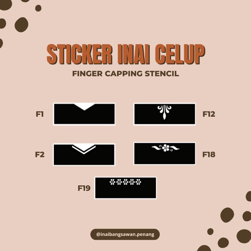 STICKER INAI CELUP JARI 💅🏻 | Shopee Malaysia