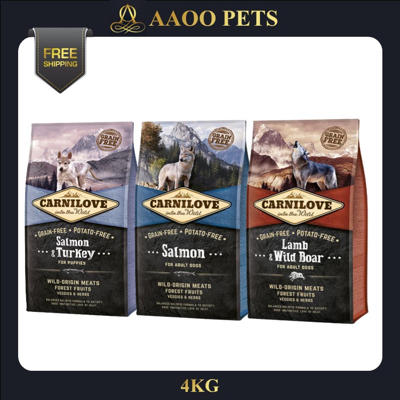 Puppy Carnilove Grain Free Carnilove Large Breed Puppy Salmon