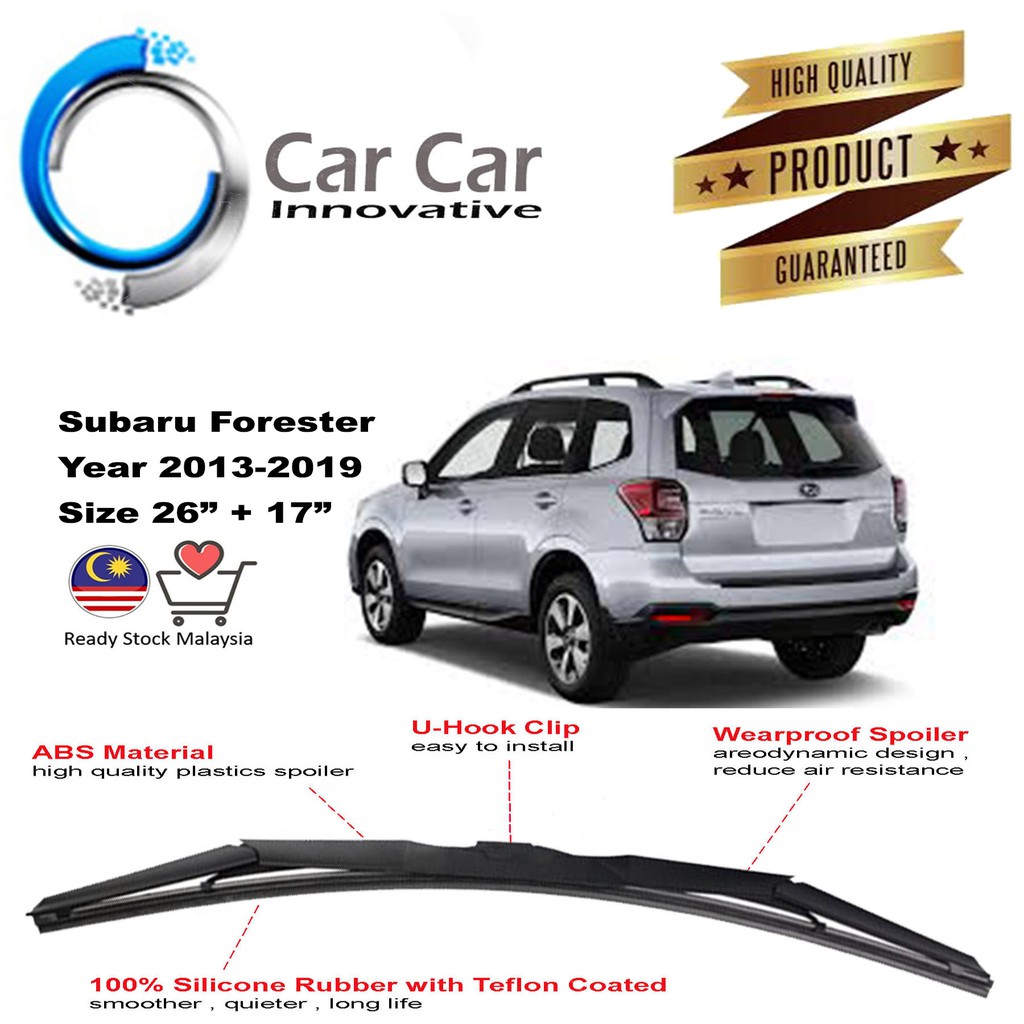 2019 subaru deals forester wiper blades