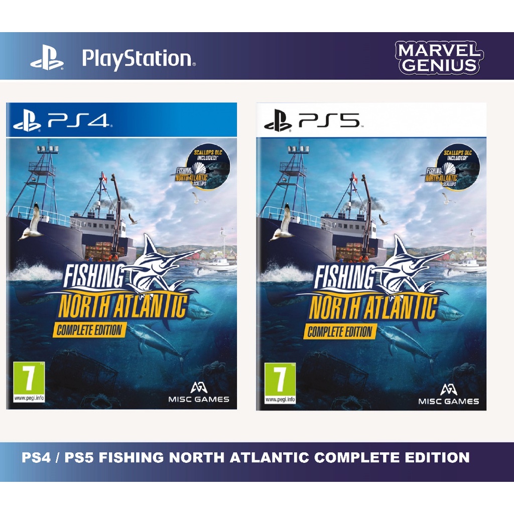 PS4 I PS5 GAME Fishing North Atlantic Complete Edition ( R2 ENG/CHN ) Shopee Malaysia
