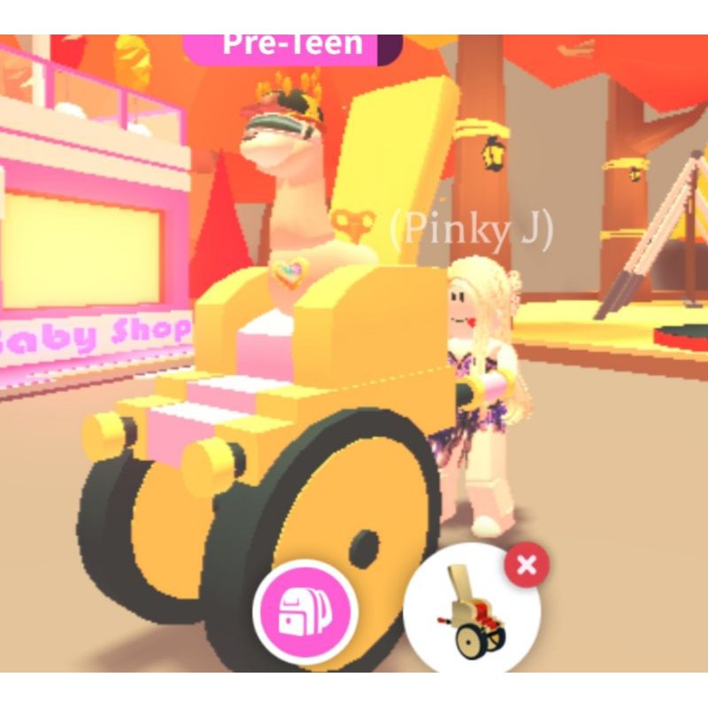 Adopt me Throne Stroller Shopee Malaysia