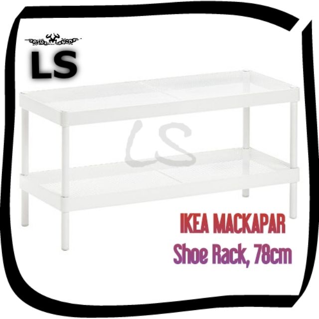 IKEA MACKAPAR SHOE RACK 78CM Shopee Malaysia