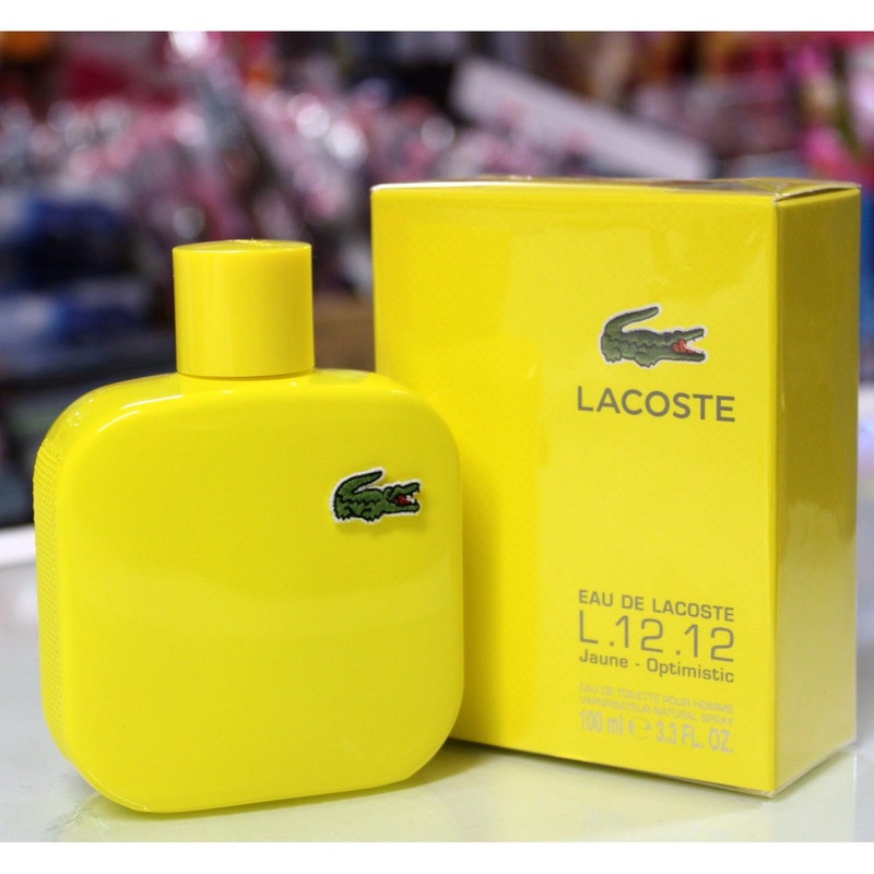 Lacoste l12 outlet 12 yellow