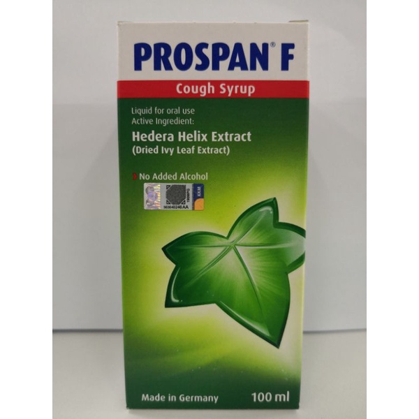 [Fast Shipping] Prospan F Cough Syrup Ivy Leaf Ubat Batuk Prospan 100ml