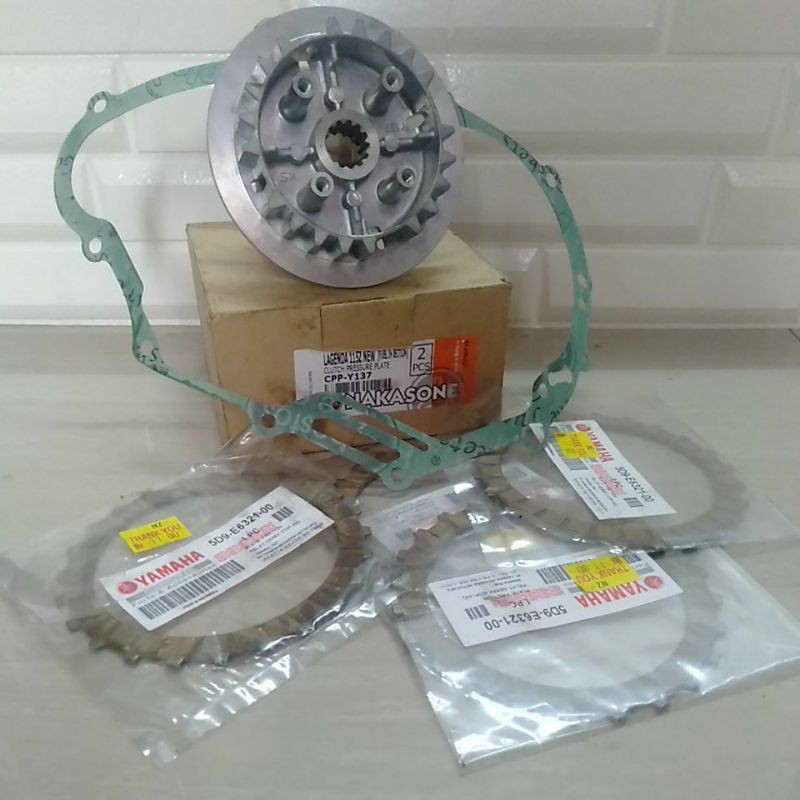 cluch presiden plate,cluch plate,gasket casing Yamaha lagenda 115z