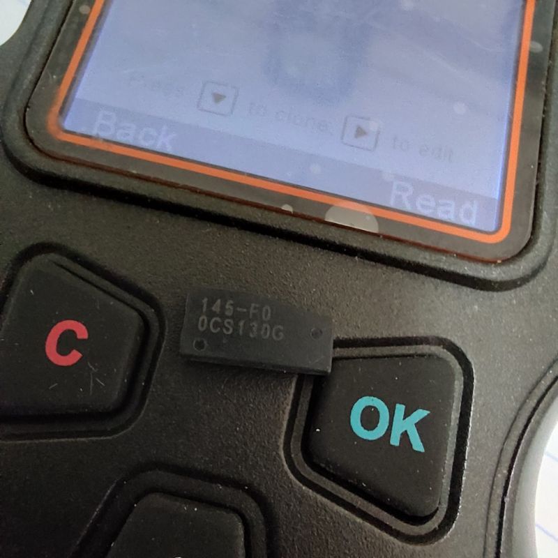 thumbnail image 2 of 5 X Used Ford W1 4D63 Chip Keys For MK7 Transit – Blue, Central Locking 2 of 5