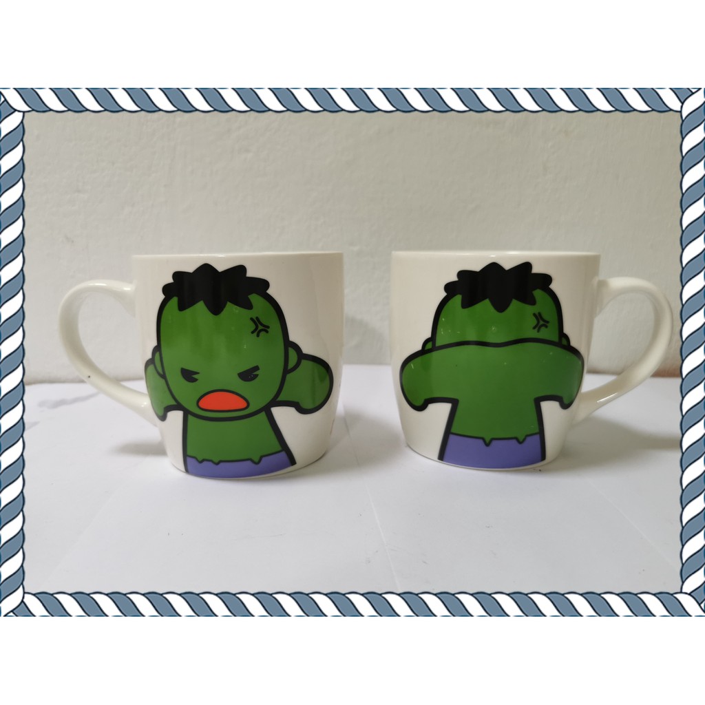 Darlie Ceramic Mug Ceramic Cup Marvel Hulk Design Collection Unit (per ...