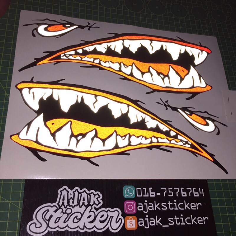 Sticker jerung reflect 3M | Shopee Malaysia