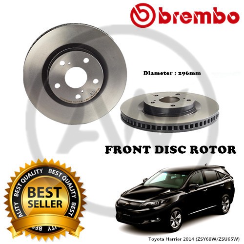 BREMBO Toyota Harrier ZSU60 ZSU65 2014-2019 Front Rear Brake Disc