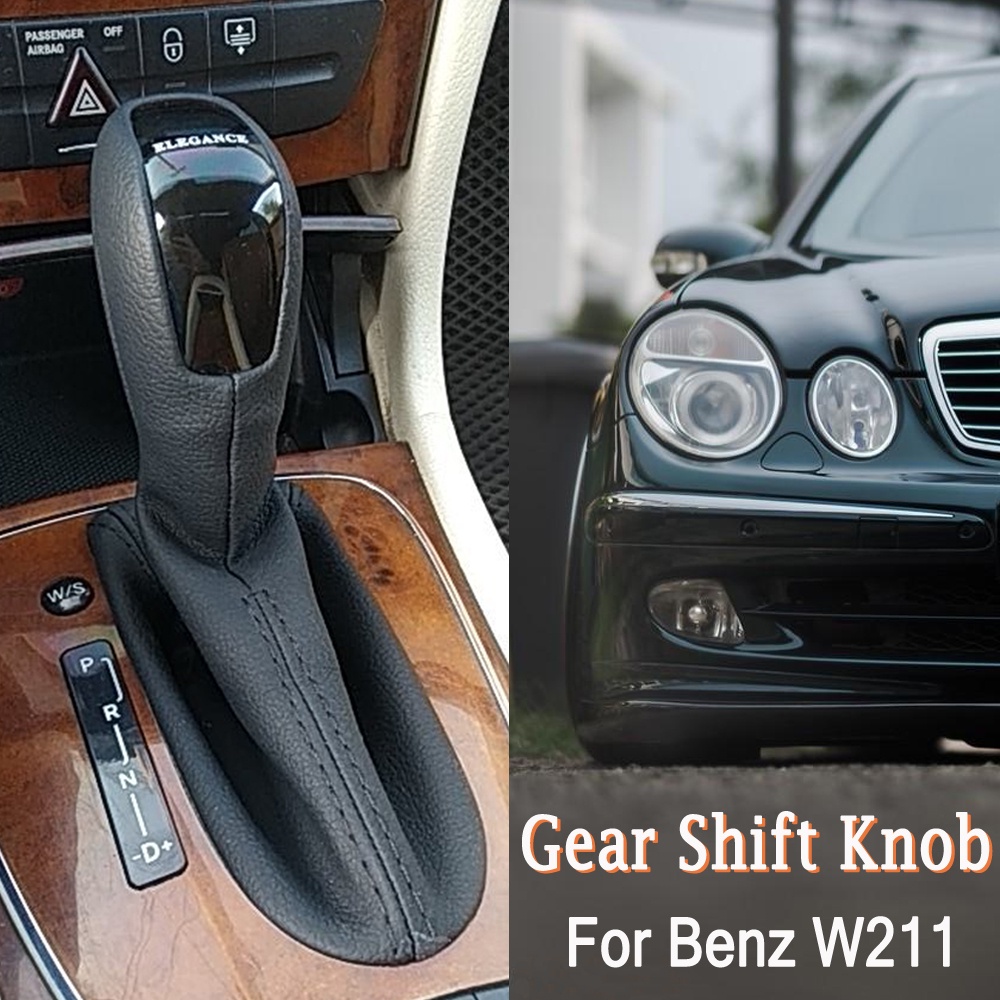 Auto Car Gear Shift Knob Lever HeadBall Leather Gaiter Boot Cover For ...