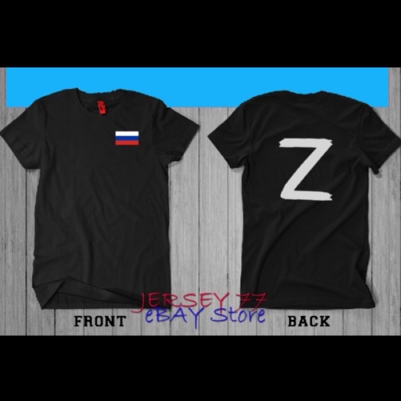 Russia Z Russian TShirt URRA Shopee Malaysia