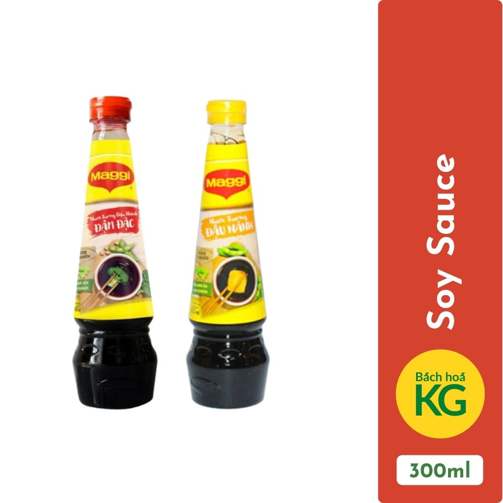 Maggi soy sauce 300ml Nước tương Maggi 300ml Kicap Maggi 美极酱油