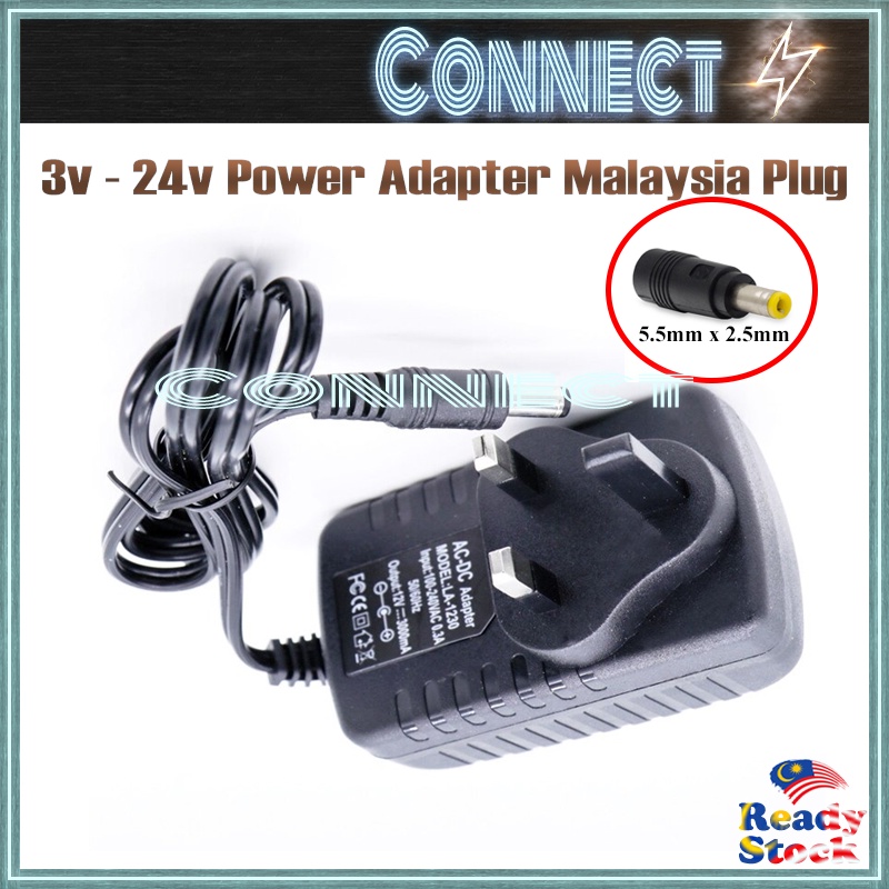 100-240V AC to DC DC5.5mm-12V1A 3V1A 5V1A 5V1.5A 5V2A 6V0.5A 6V1A 6V1