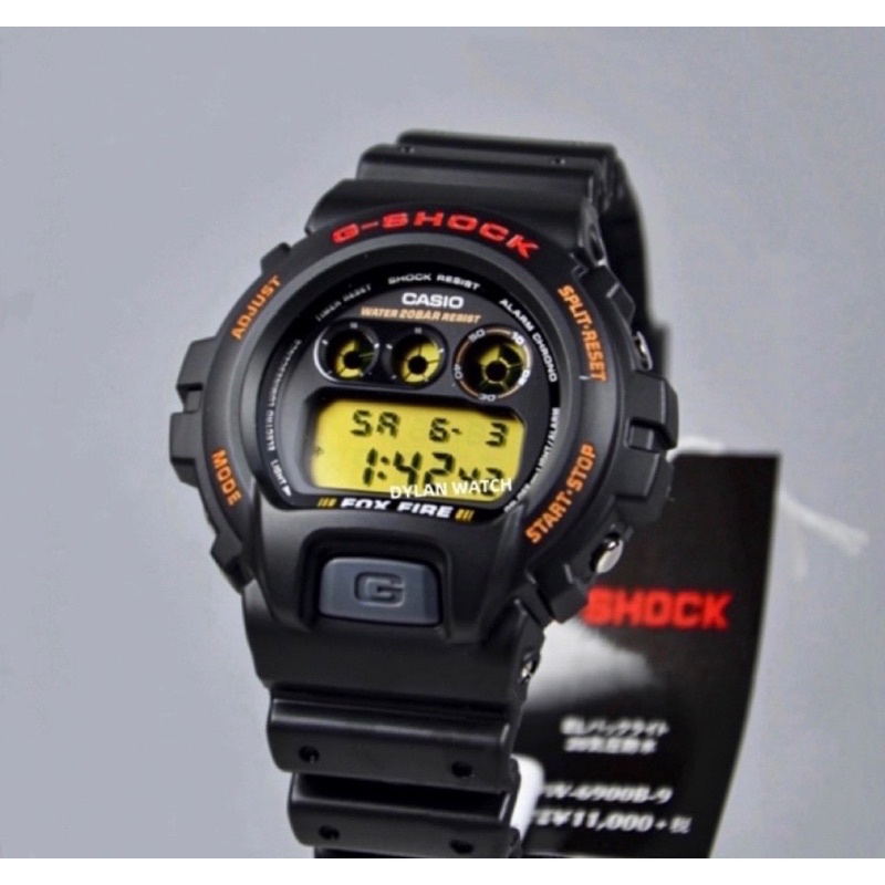 G-shock 100% Original (Japan set) DW-6900B-9 / DW-6900B Fox Fire