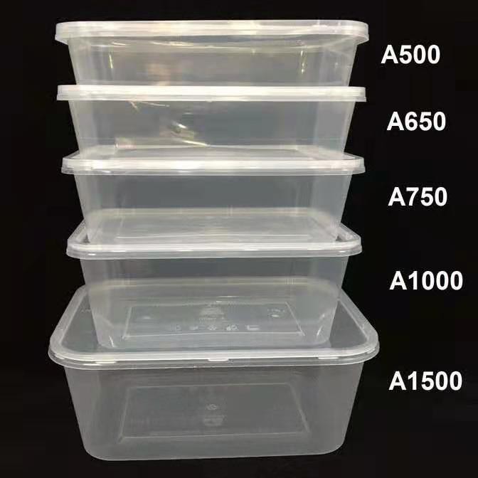 1pc 2500ml + 1pc 1500ml + 1pc 1000ml + 1pc 550ml Total 4pcs Blue Sealing  Round Refrigerator Food Storage Boxes, Kitchen Fridge Rectangular  Microwaveable Plastic Lunch Box, Fruit Container With Lid