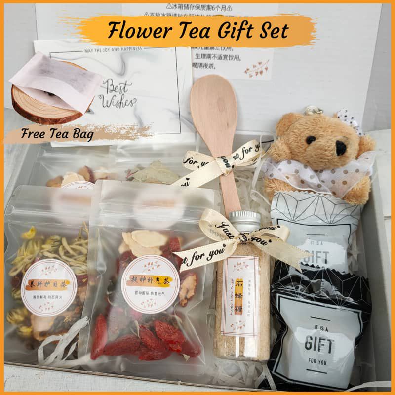 [德祥]Flower tea gift box set Gift Box花茶礼盒 生日礼盒 养生花茶 毕业礼物 情人节healthy