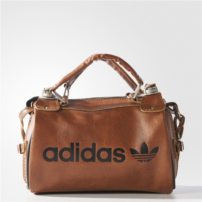 Adidas leather shop school bag