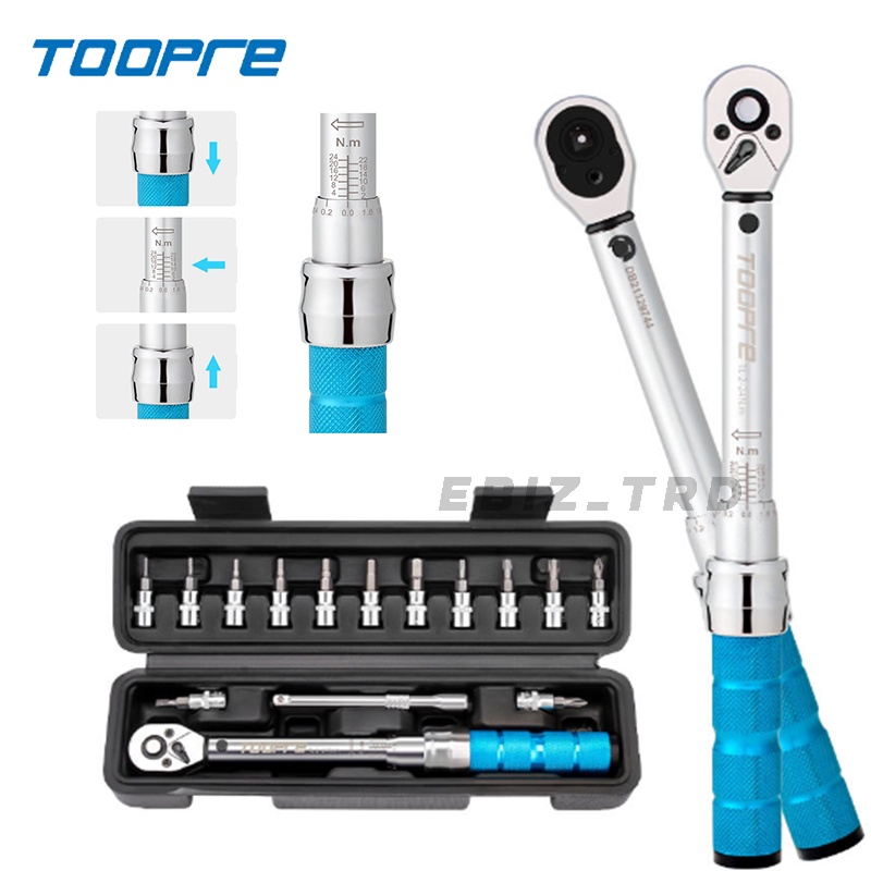 Bicycle torque wrench preset adjustable torque 1/4 Xiaofei 224NM