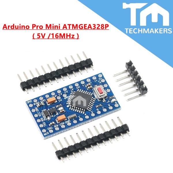 Arduino Pro Mini ATMGEA328P ATMEGA 328 ( 5V /16MHz ) Unsoldered ***Free Header TechMakers
