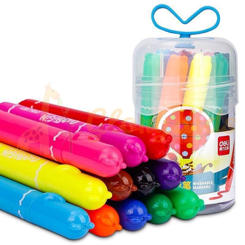 Washable Marker for Kids FREE Case Kids art Painting Watercolor