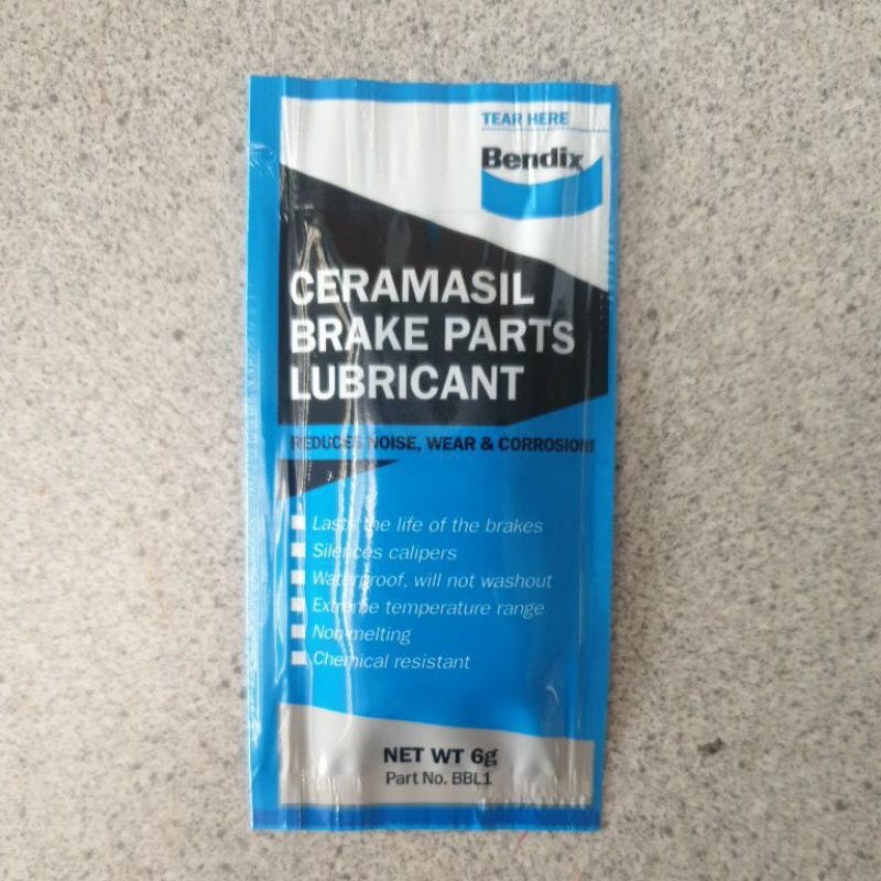 Bendix Ceramasil Brake Caliper Pin Grease 6g Shopee Malaysia