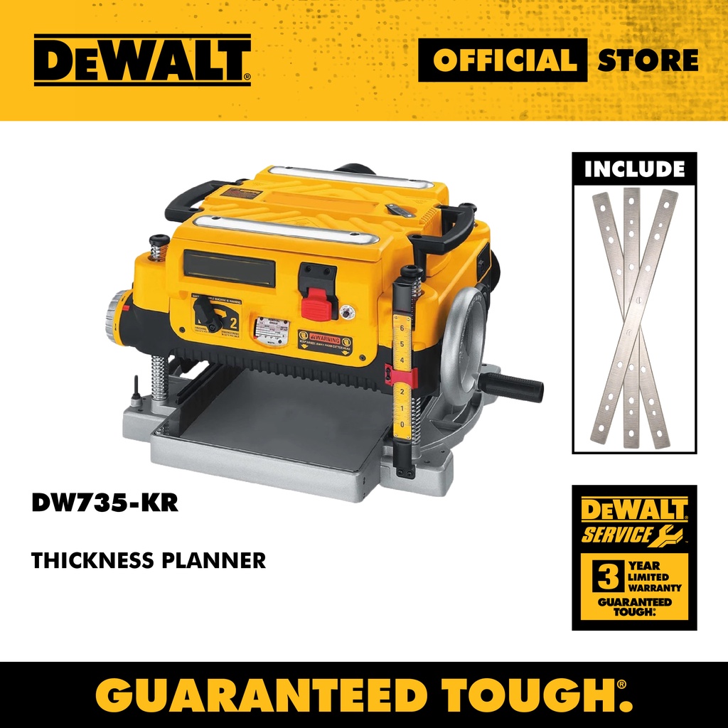 DEWALT DW735-KR Thickness Planner | Shopee Malaysia