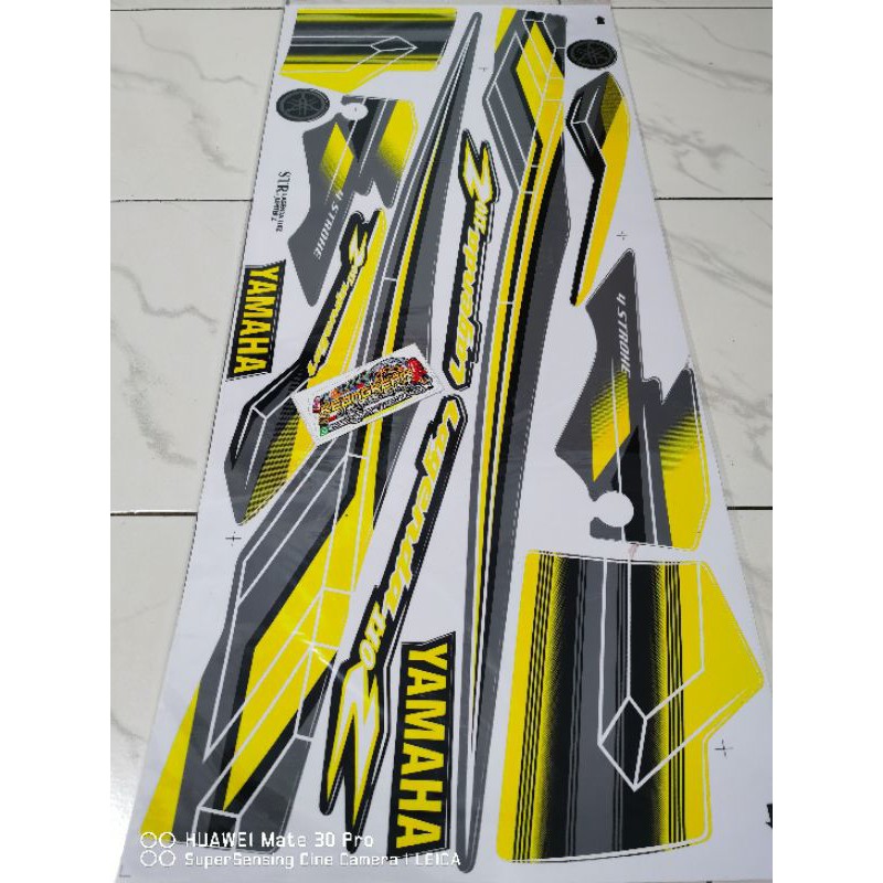 Striping Sticker Trim Variations Thailand Motorcycle Yamaha Jupiter Z