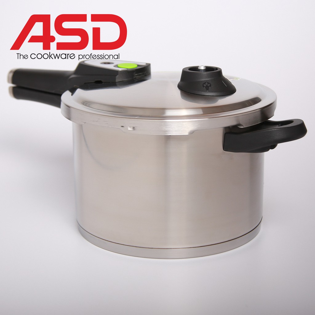 ASD Stainless Steel Pressure Cooker 6 Litres Shopee Malaysia