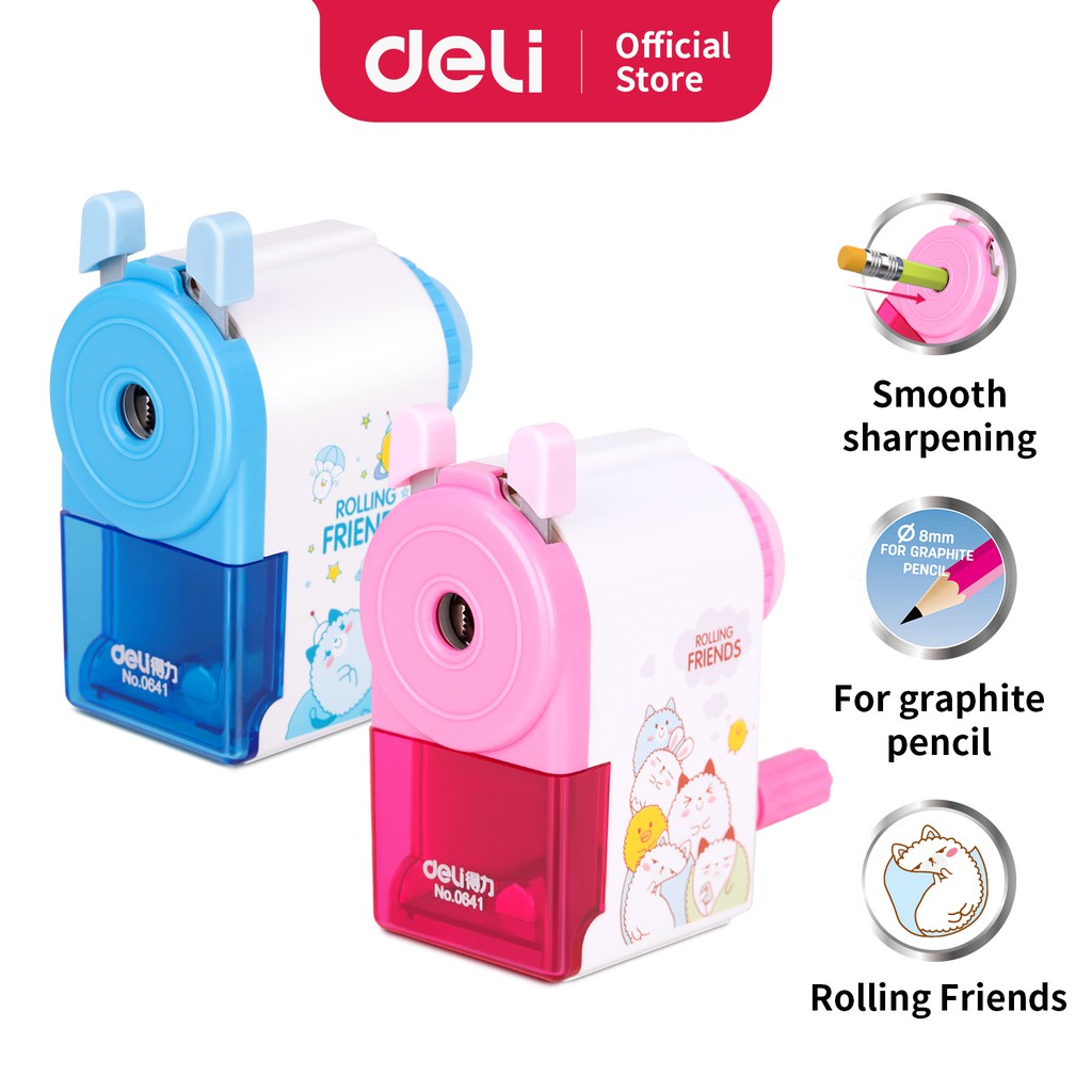 Deli Sharpener 0641 Pencil Sharpener For Graphite Pencil Creative ...