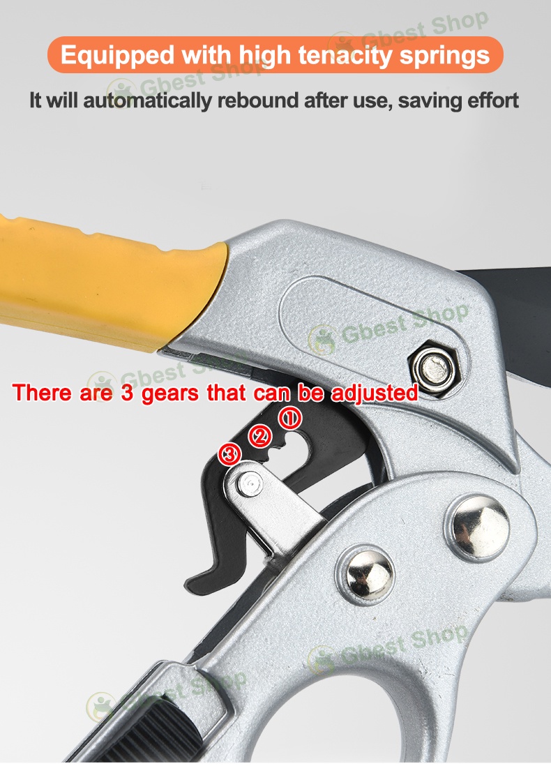 Sk5 Clip Pruning Shears Gardening Tools Garden Scissors Tree Cutter ...