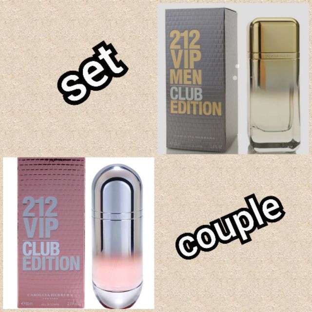 Carolina herrera 212 cheap vip club limited edition